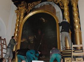 Do katedrály se vrátil zrestaurovaný obraz od Karla Škréty